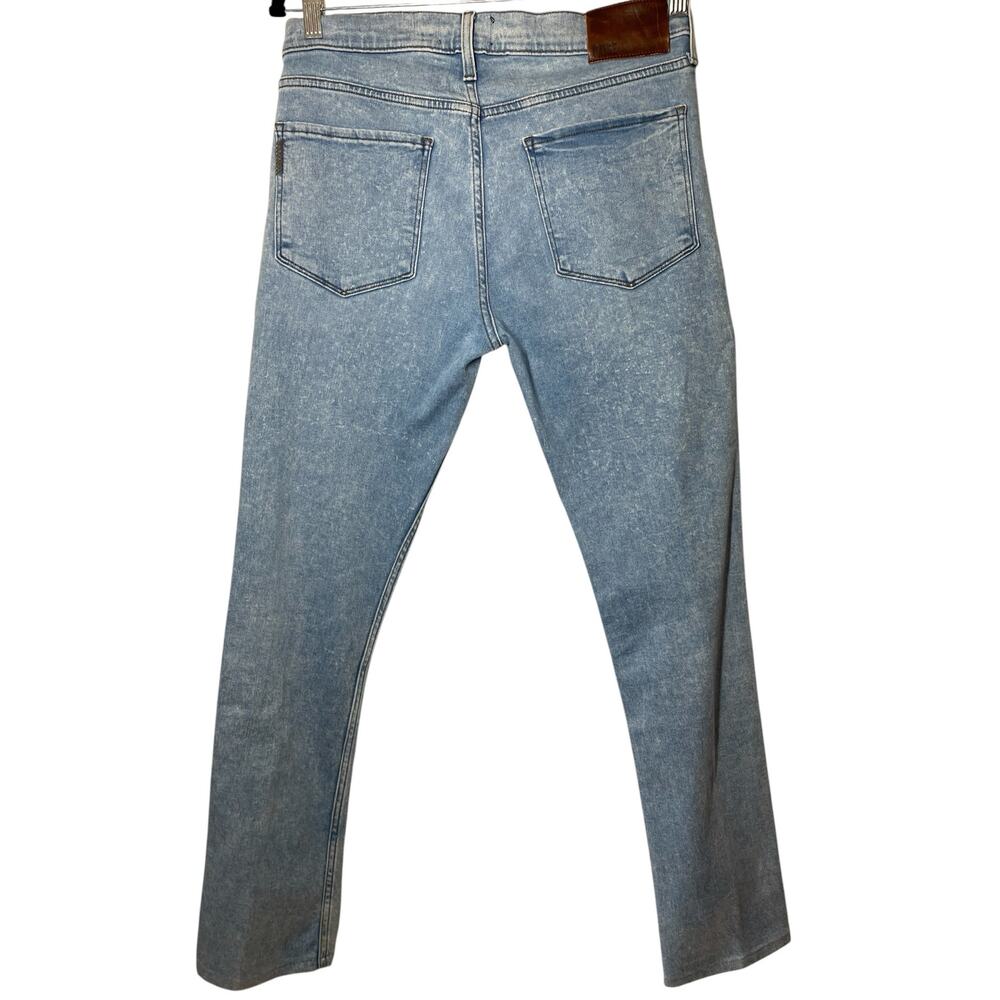Paige Jeans Mens Lennox Size 32 Hemmed 29.5" Ogden wash Stretch - Picture 3 of 7